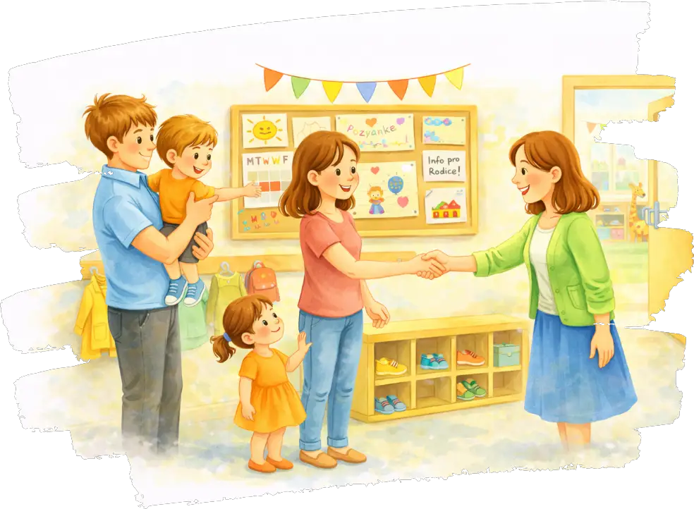Informace pro nové děti a rodiny